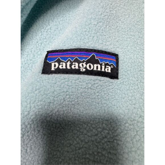 Patagonia Synchilla Fleece 1/4 Zip Pullover Women’s S Light Blue Outdoors Zip Up - Picture 7 of 9